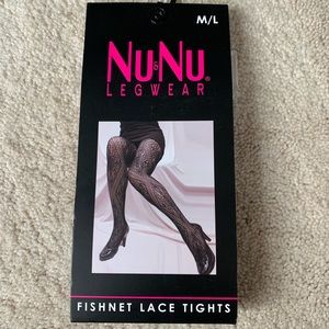 Fishnet lace tights 4 pairs